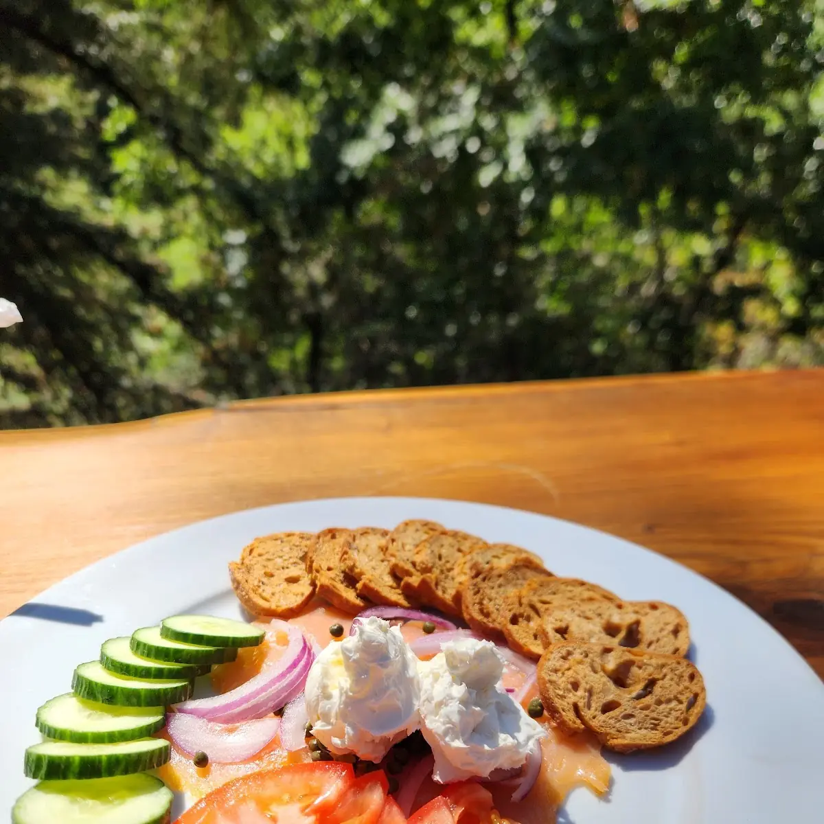 Smoked Salmon Plate