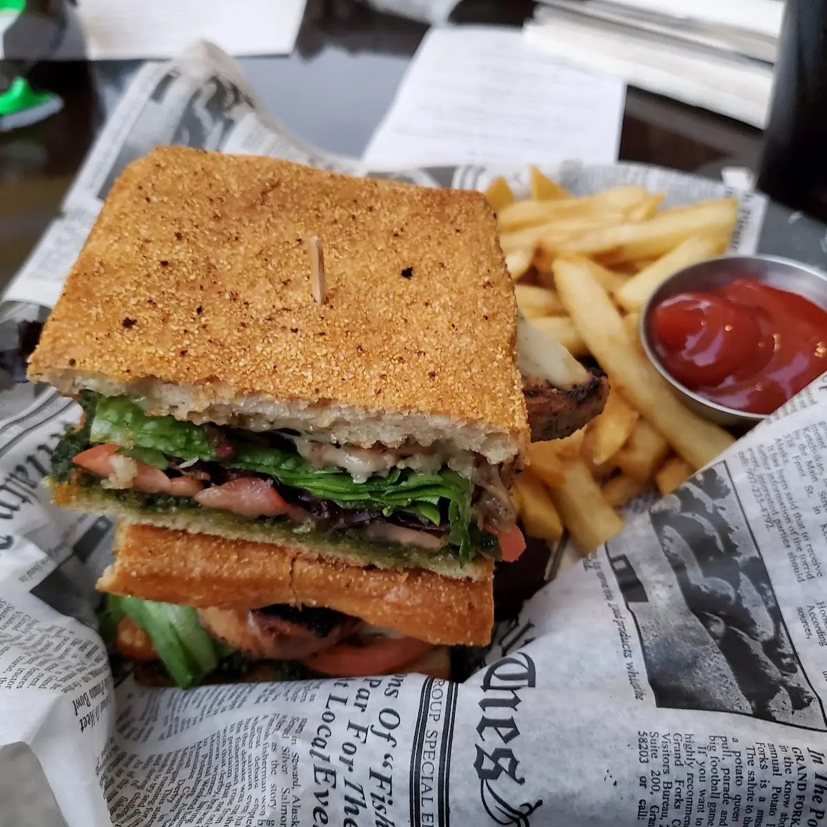 Pesto Chicken Sandwich