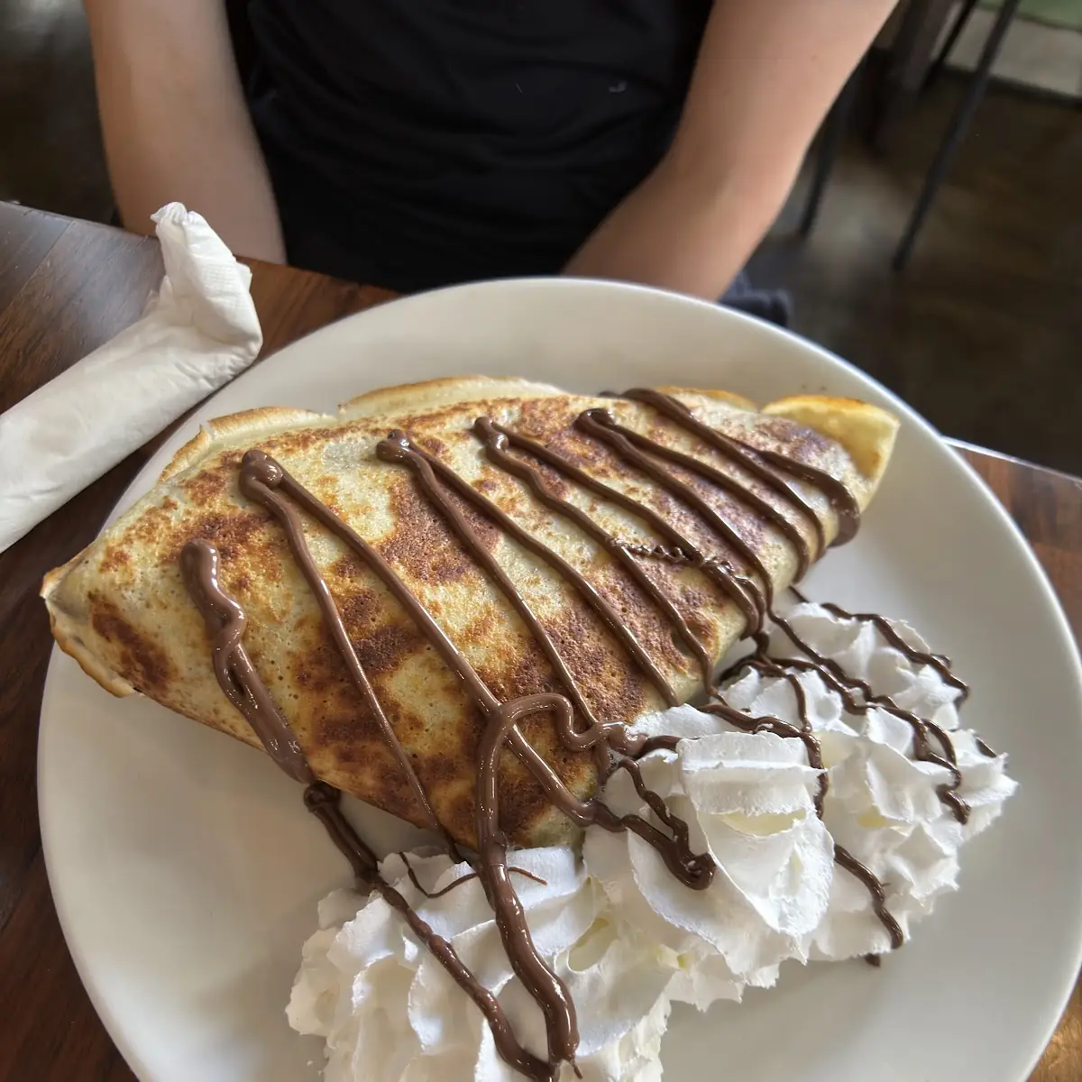 Banana Nutella Crepe