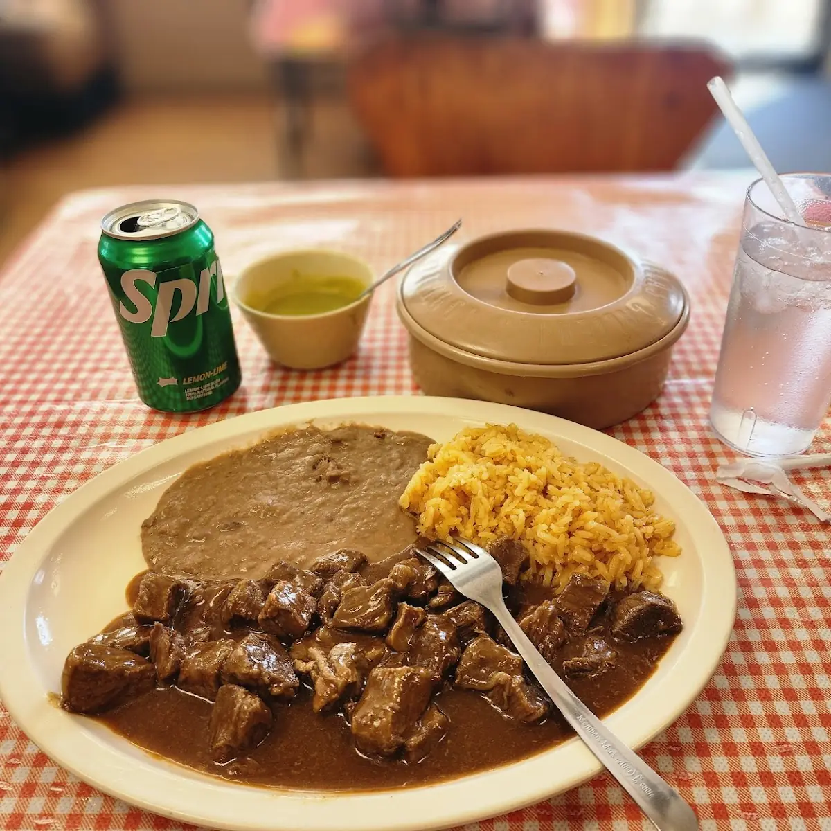 Carne Guisado Plate