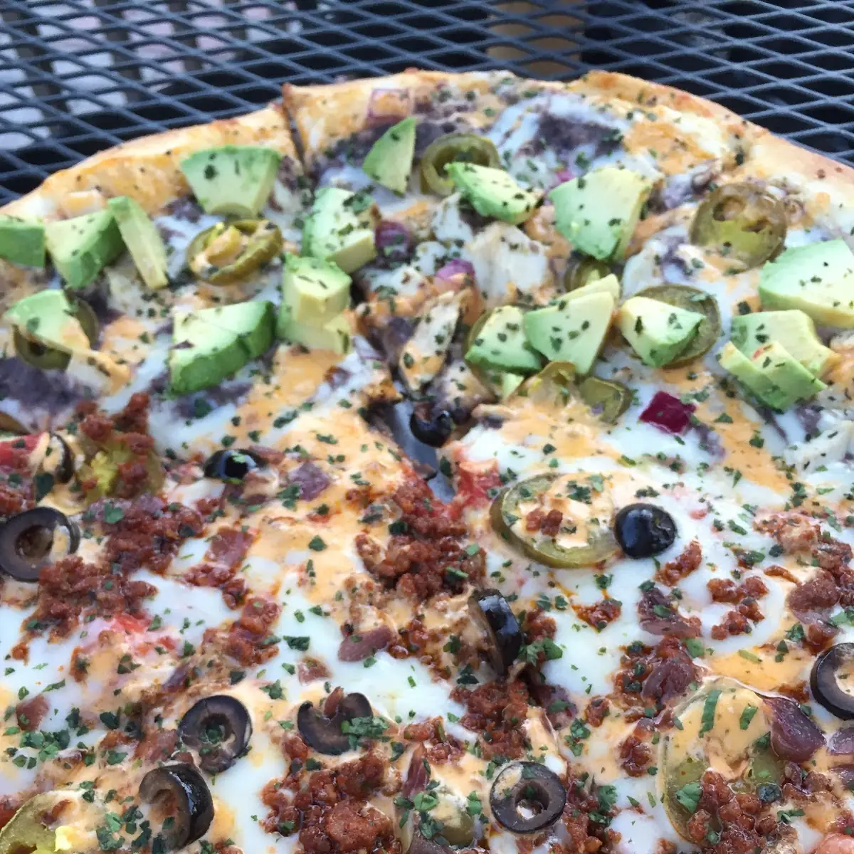 Jerk Chicken Pizza