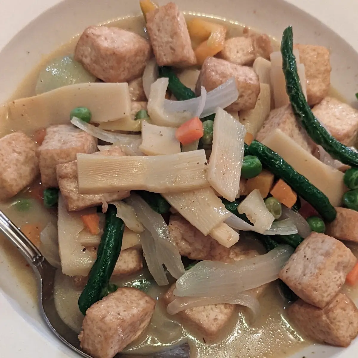 Green Curry Tofu