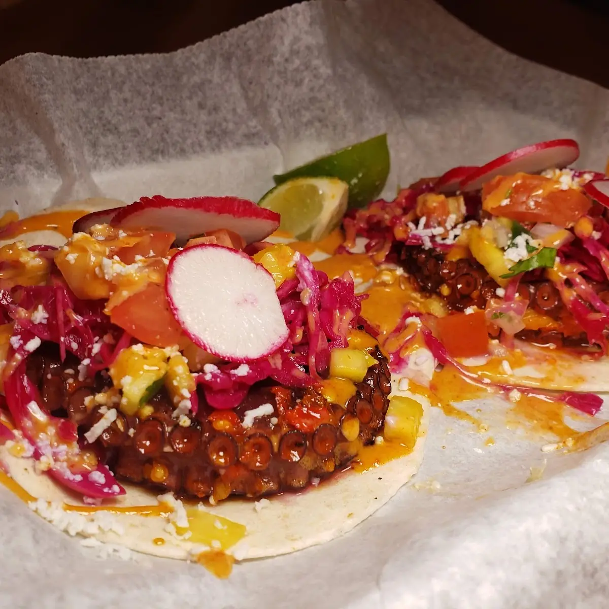 Octopus Tacos