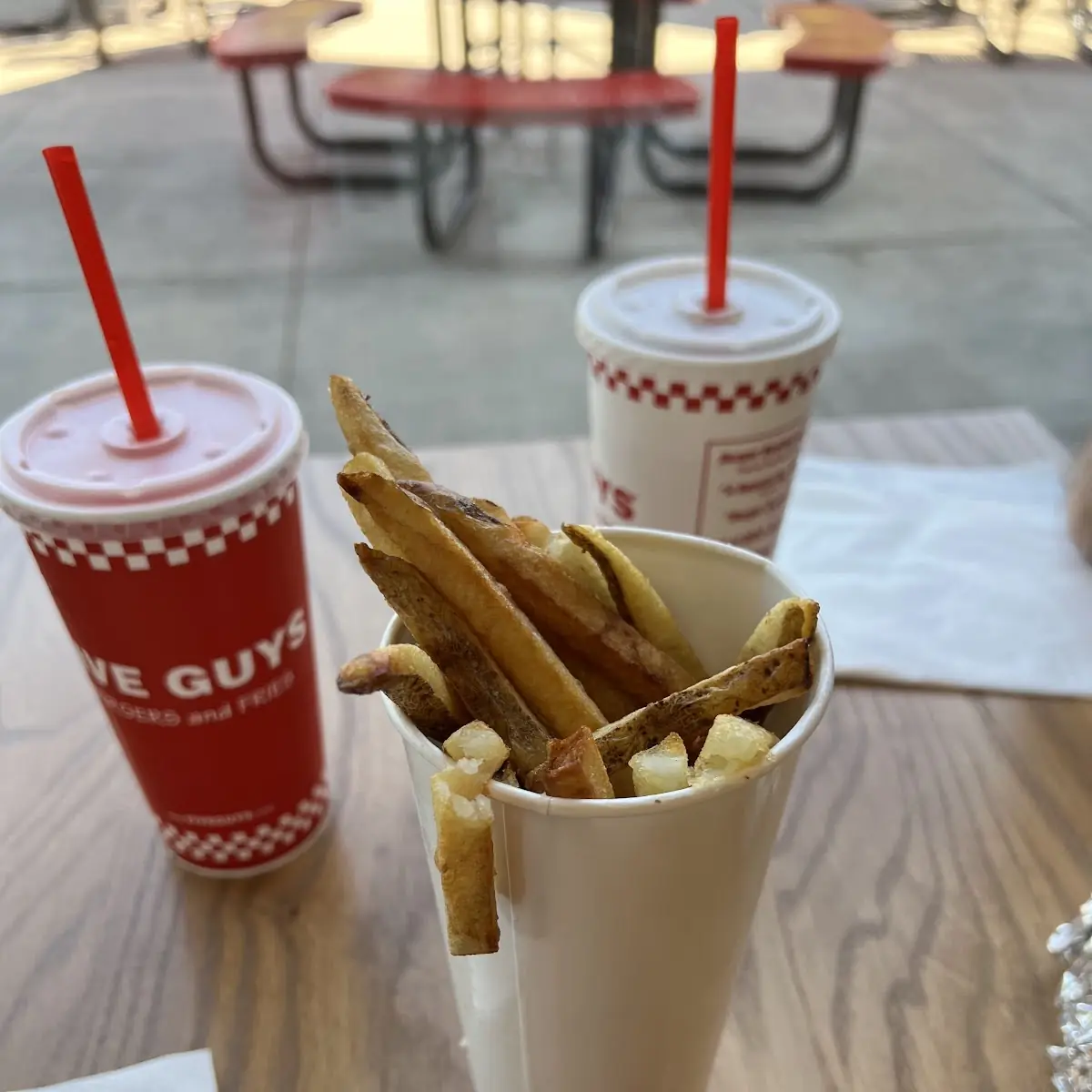 French Fries in a Cup