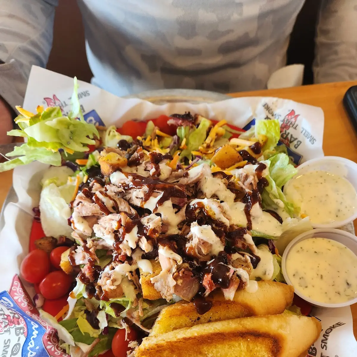 BBQ Pork Salad