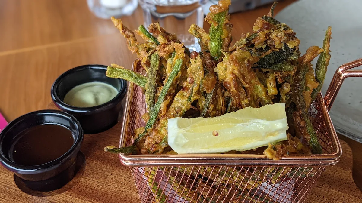 Okra Fries, Masala Kitchen Lane Cove