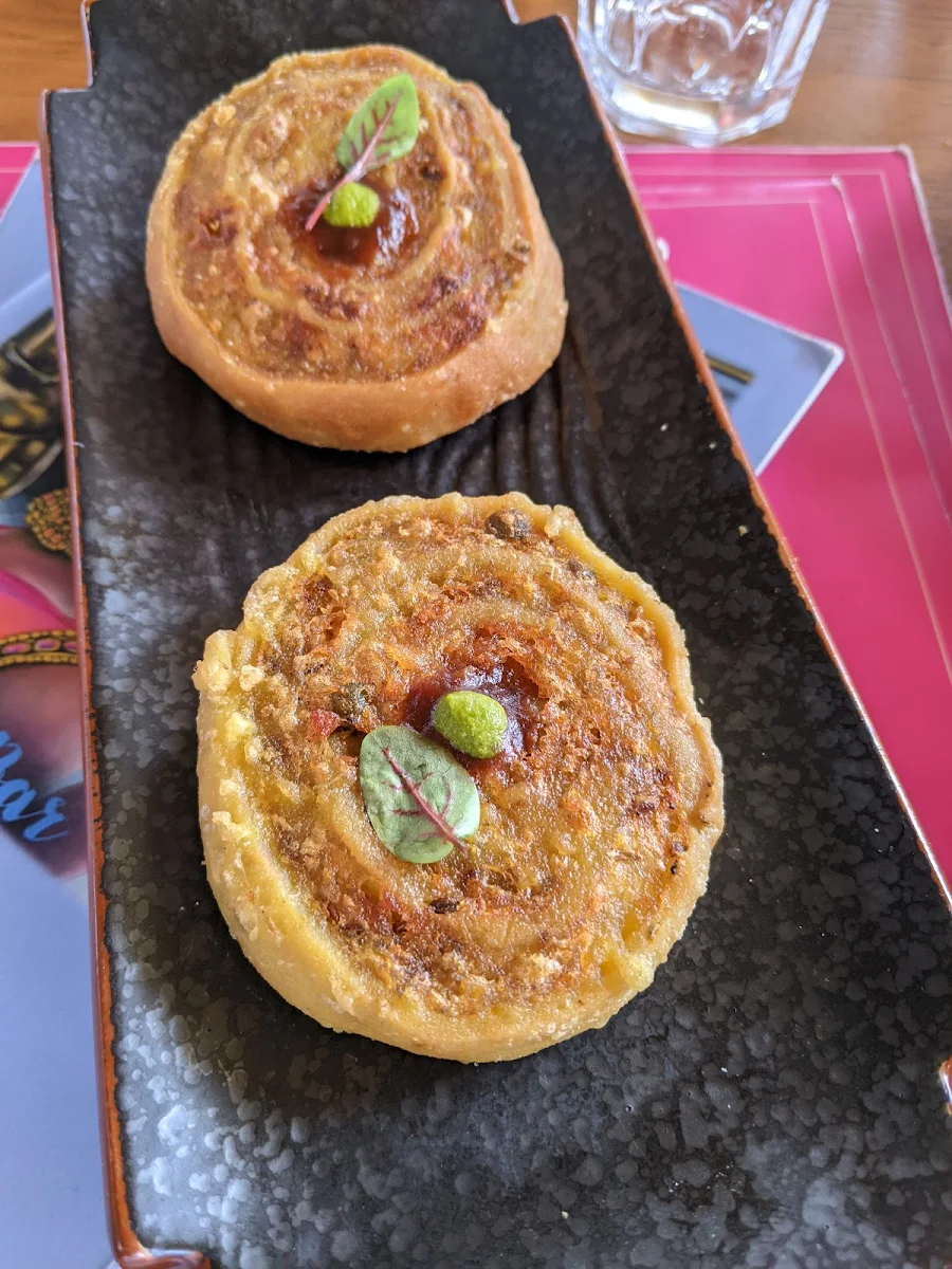 Pinwheel Samosa, Masala Kitchen Lane Cove