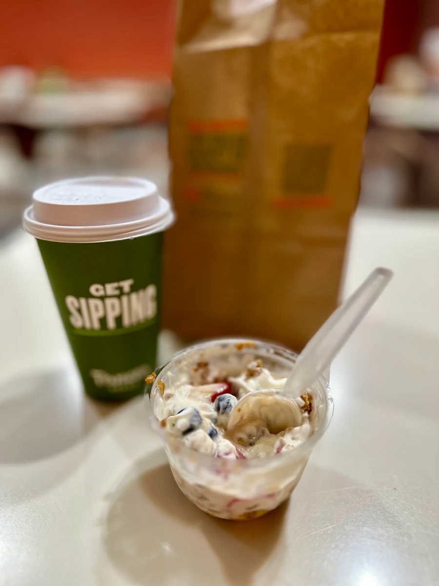 Greek Yogurt with Mixed Berries Parfait