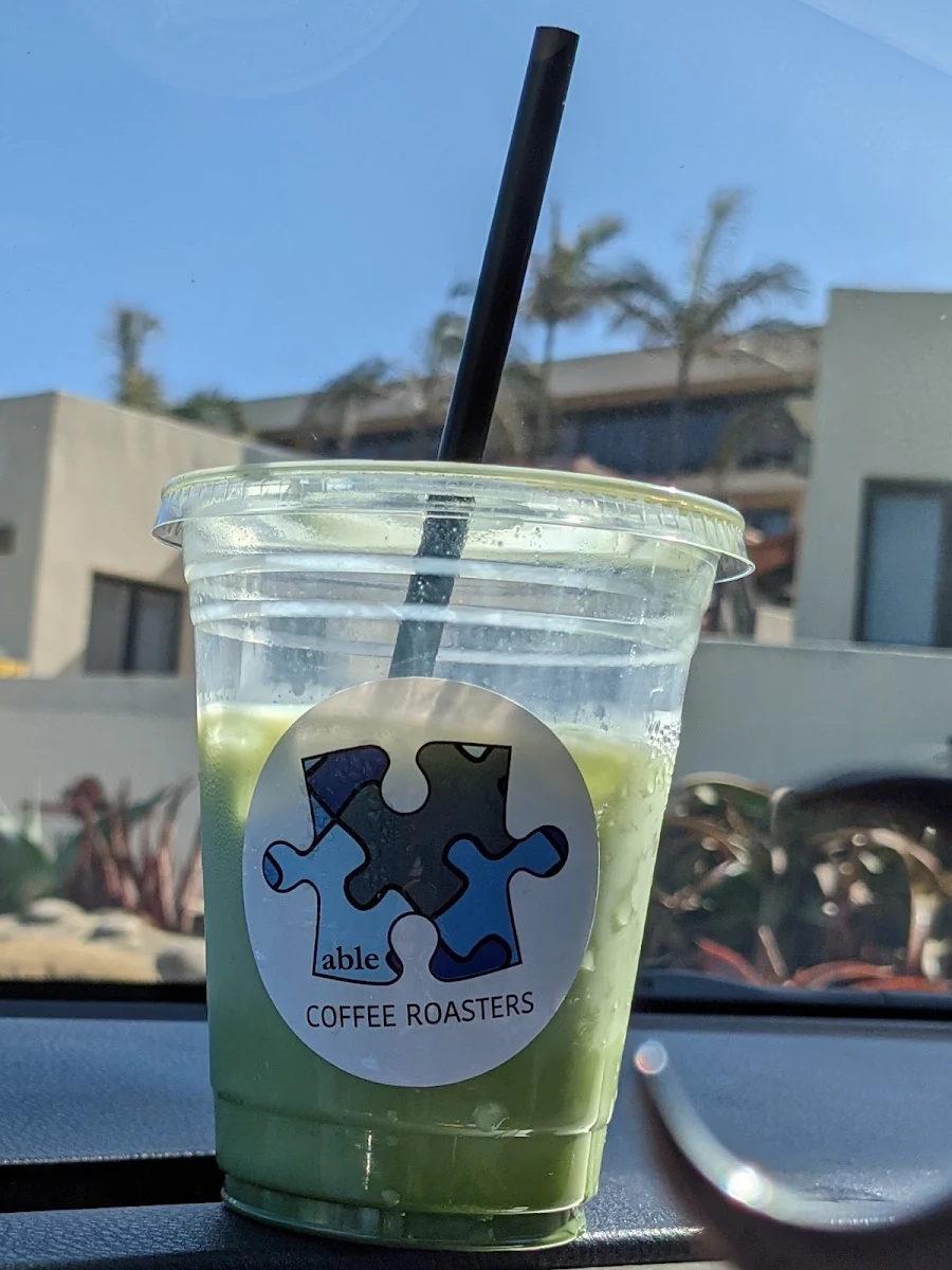 Mango Matcha Latte
