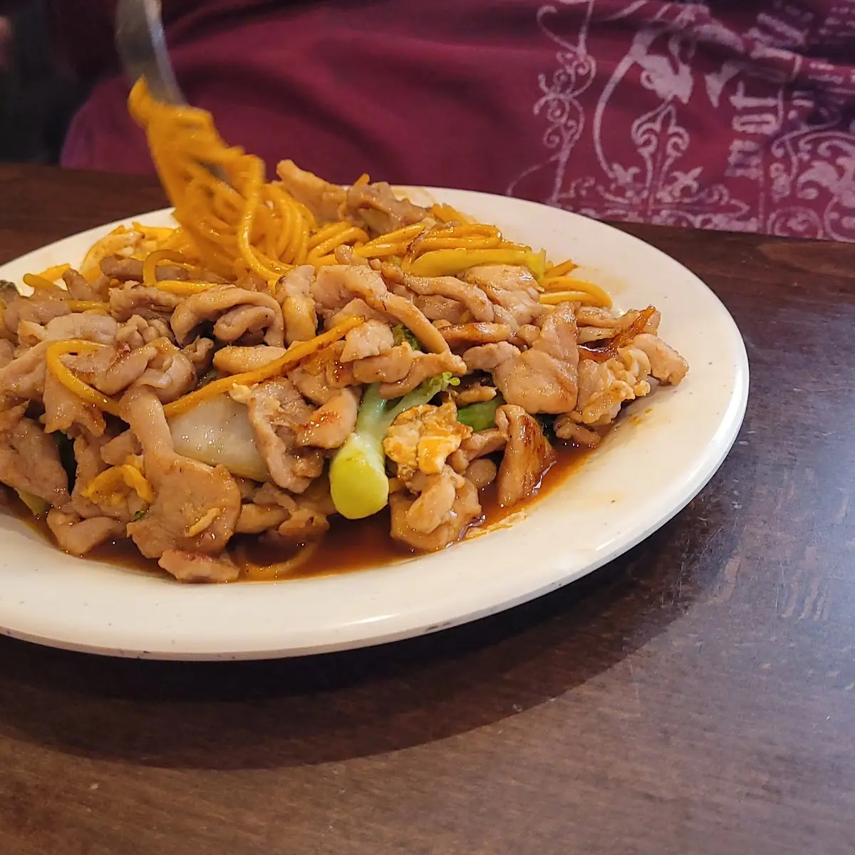 Hibachi Chicken Lo Mein