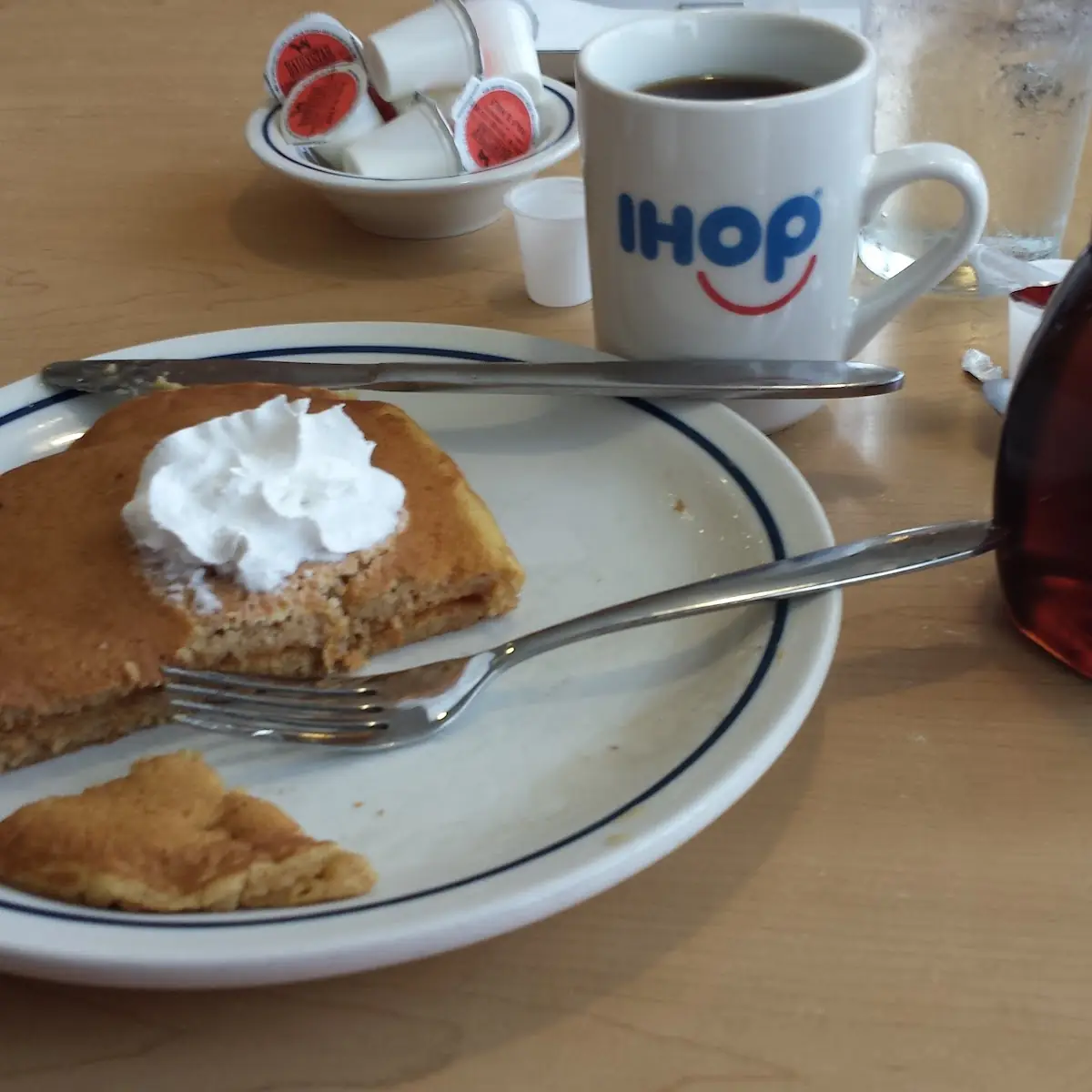 Pumpkin Pancakes and Butter Pecan Syrup