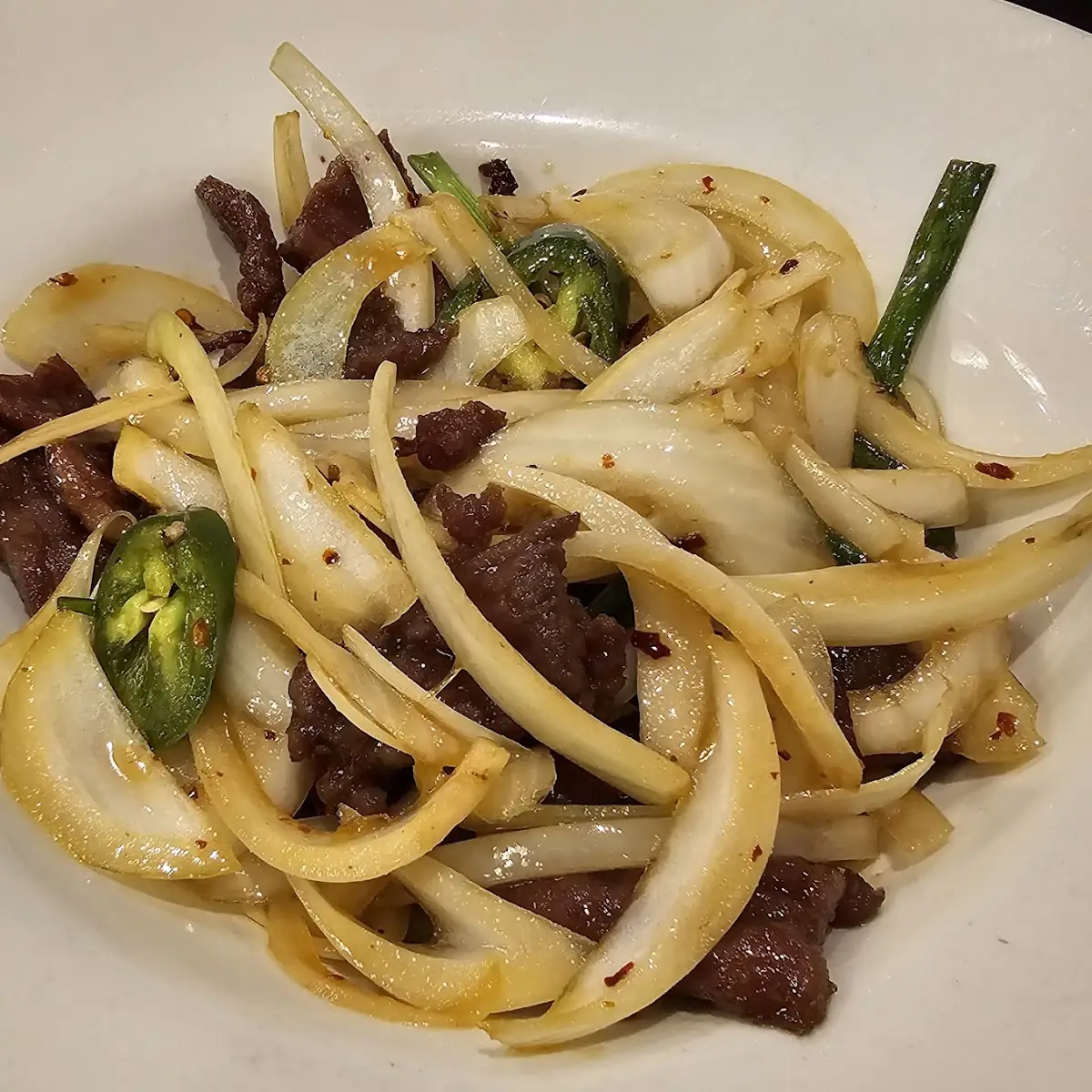 Mongolian Beef Lunch