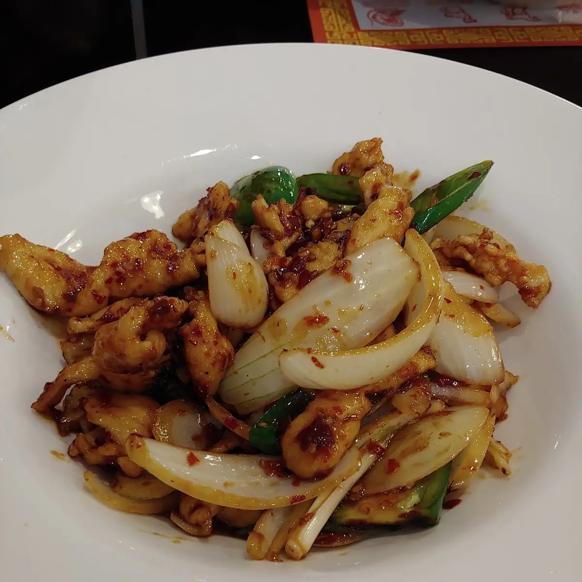Mongolian Chicken Stir Fried