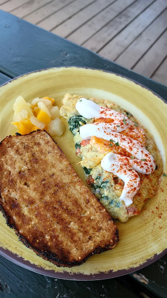 Smoked Salmon Omelette
