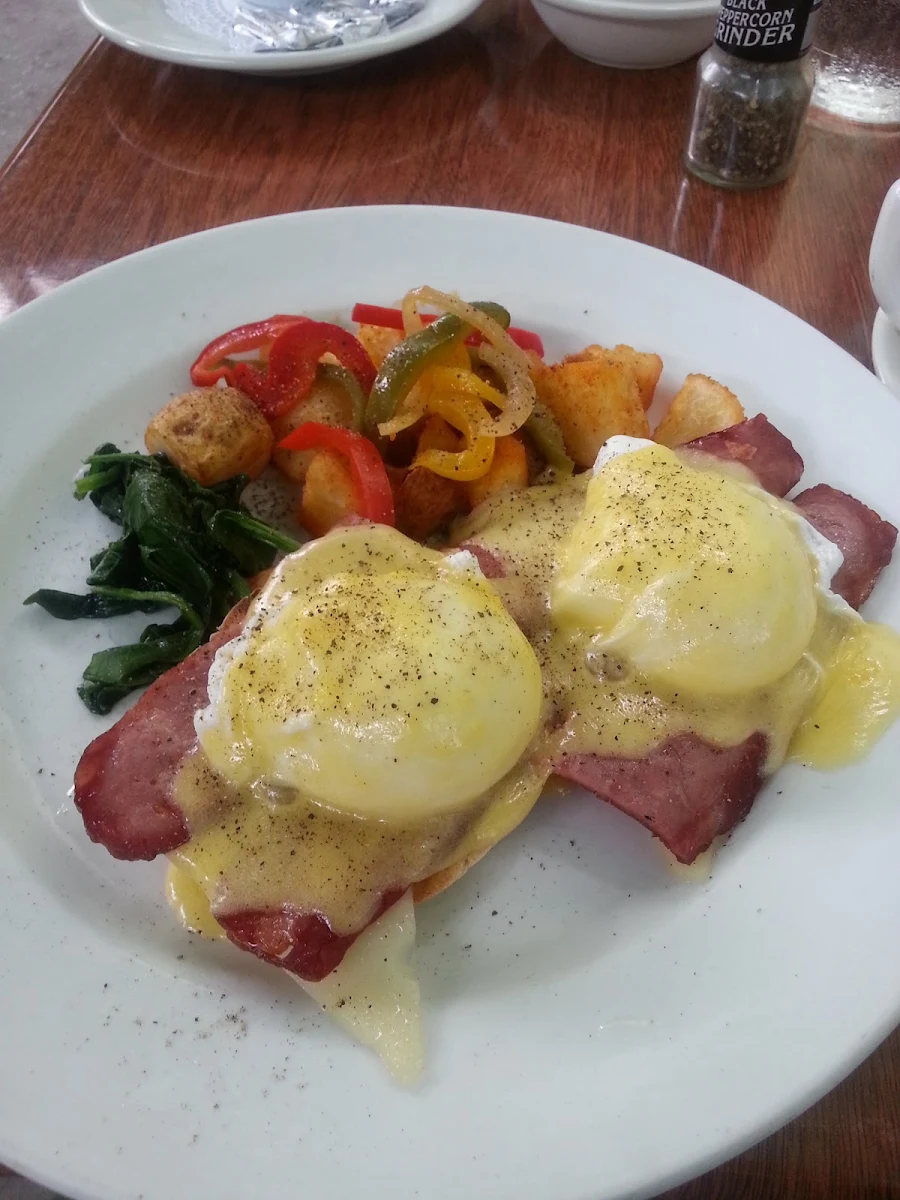 Eggs Benedict with Duck