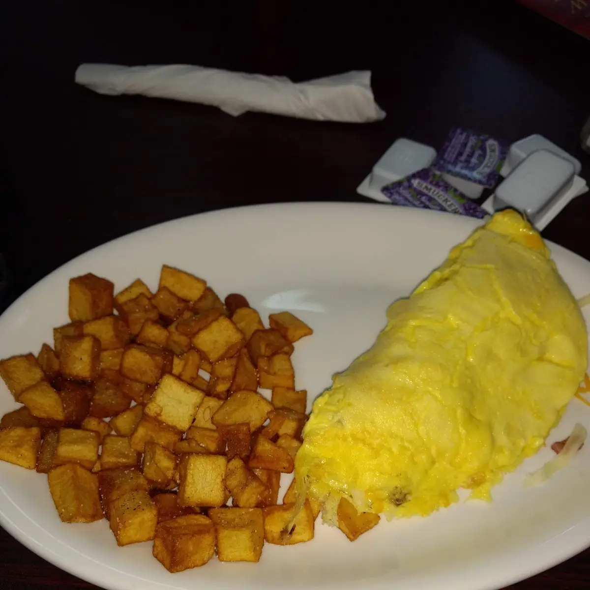 Ham and Cheese Omelette