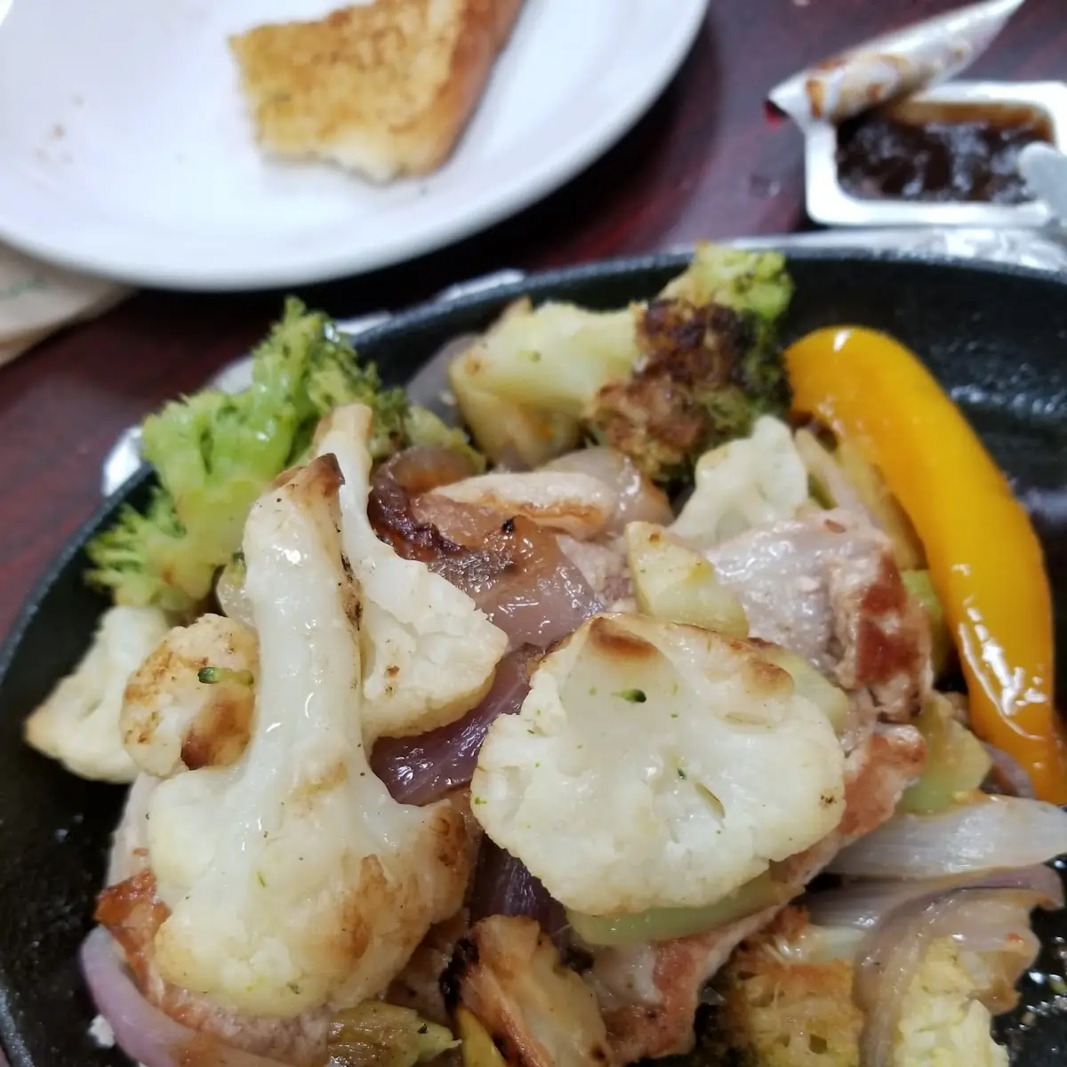 Pork Chop Sizzler Platter Half