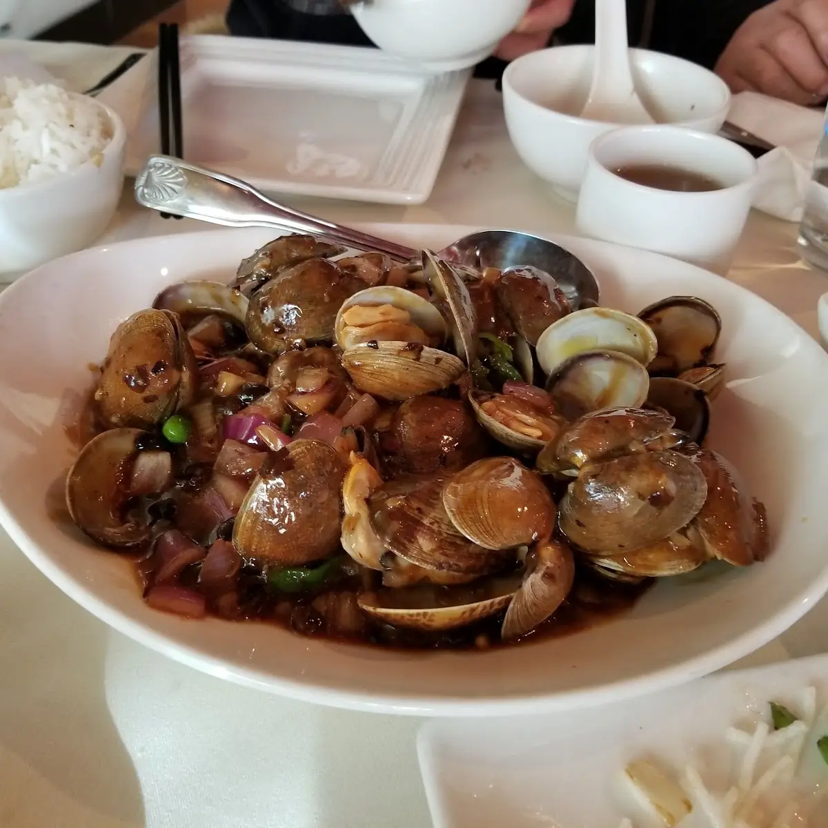 Clams with Black Bean Sauce