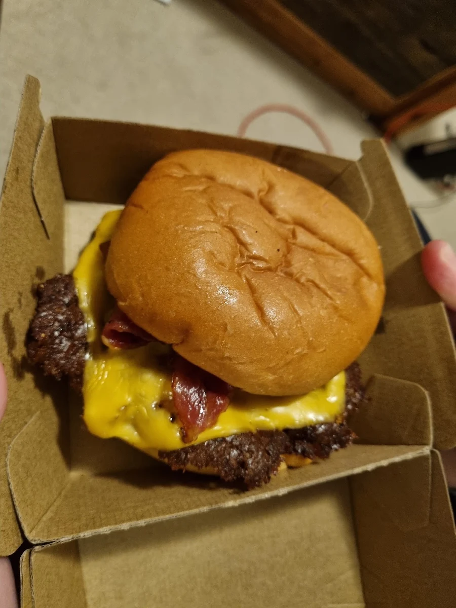 La Burger with Maple Bacon, Local Bird Tuart Hill