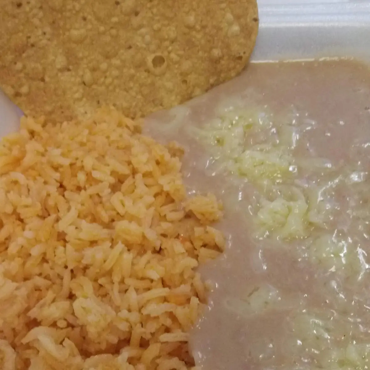 Refried Beans & Rice