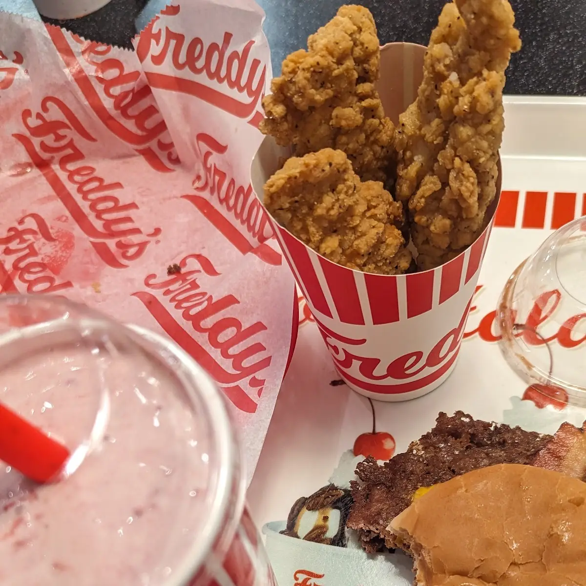 Bacon Double Cheeseburger 3 PC Chicken Tenders