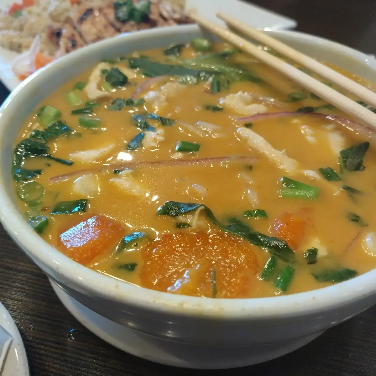 Curry Rice Noodles Pho