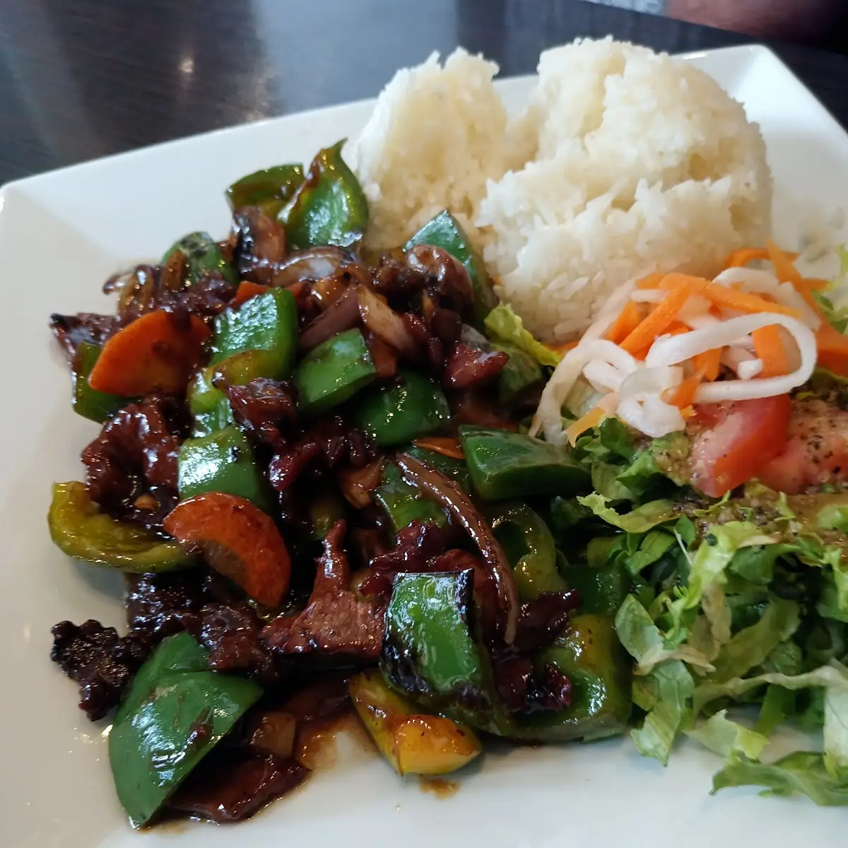 Sauteed Black Pepper Beef