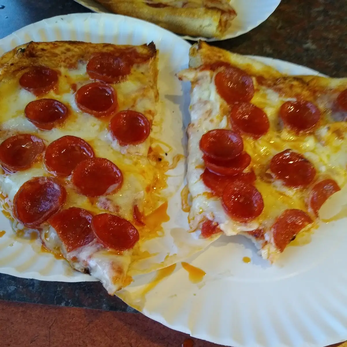 Thin Crust Pepperoni Pizza