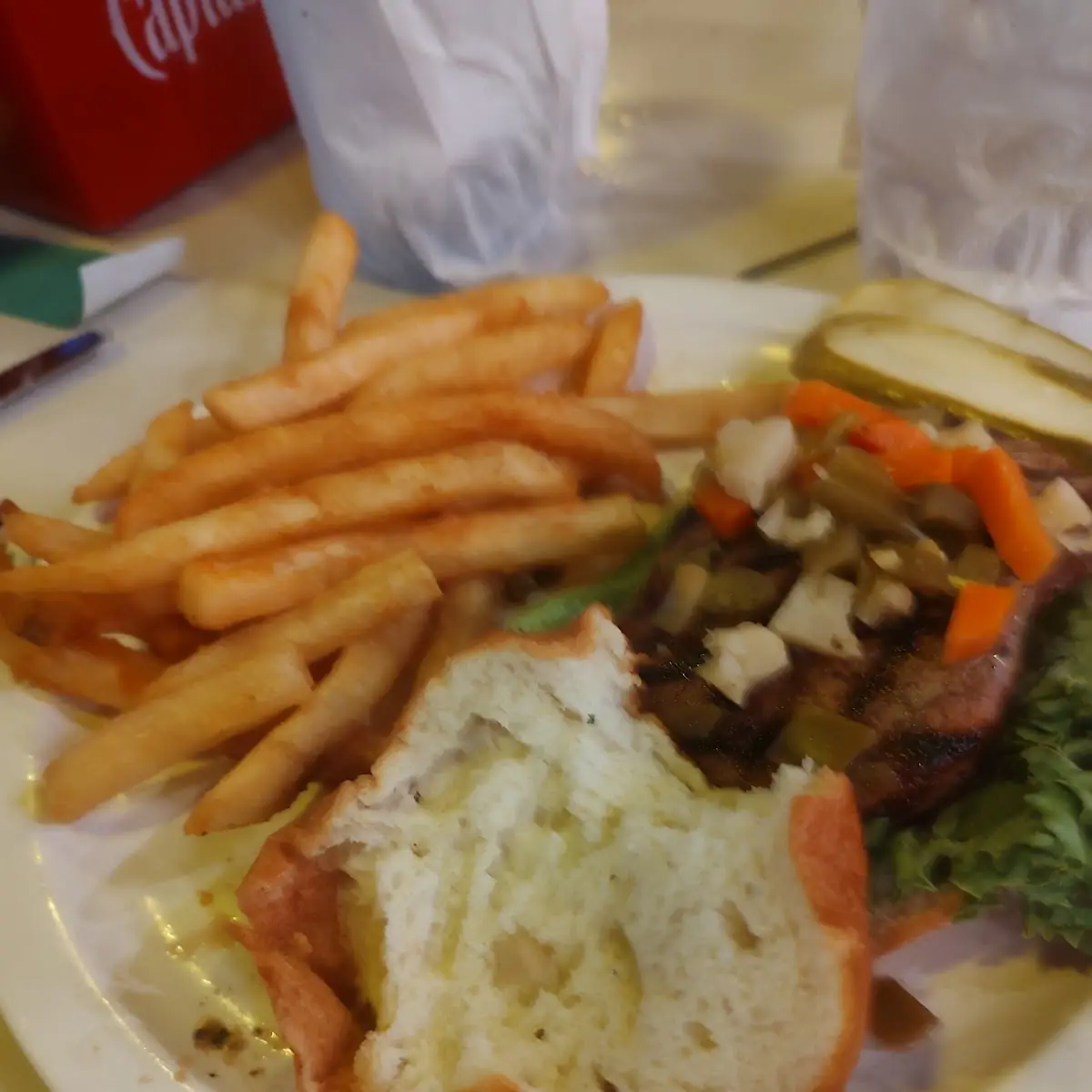 Blackened Steak Sandwich
