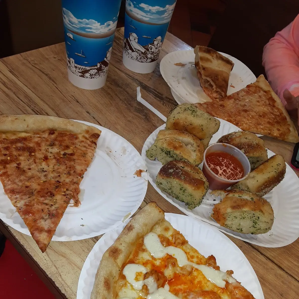 Buffalo Chicken Pizza Slices