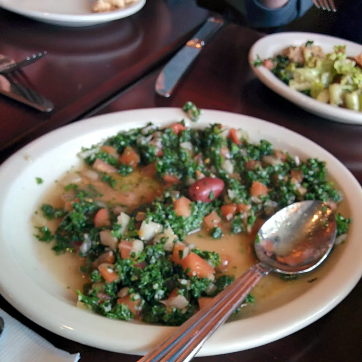 Hummus Tabouli Roll