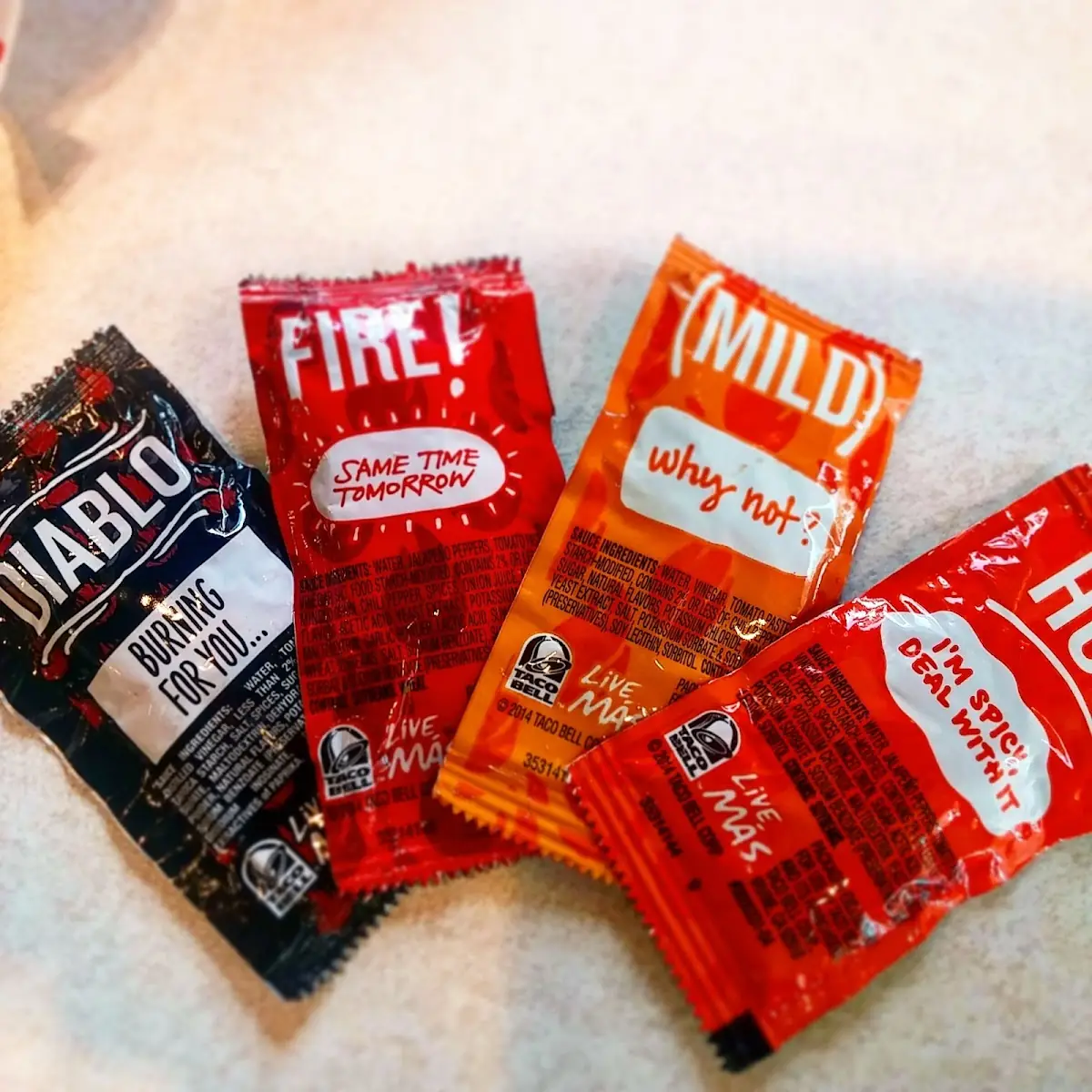 Sauce Packets