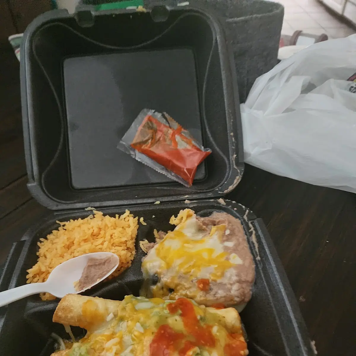 Nachos with Beef Burritos Tostadas