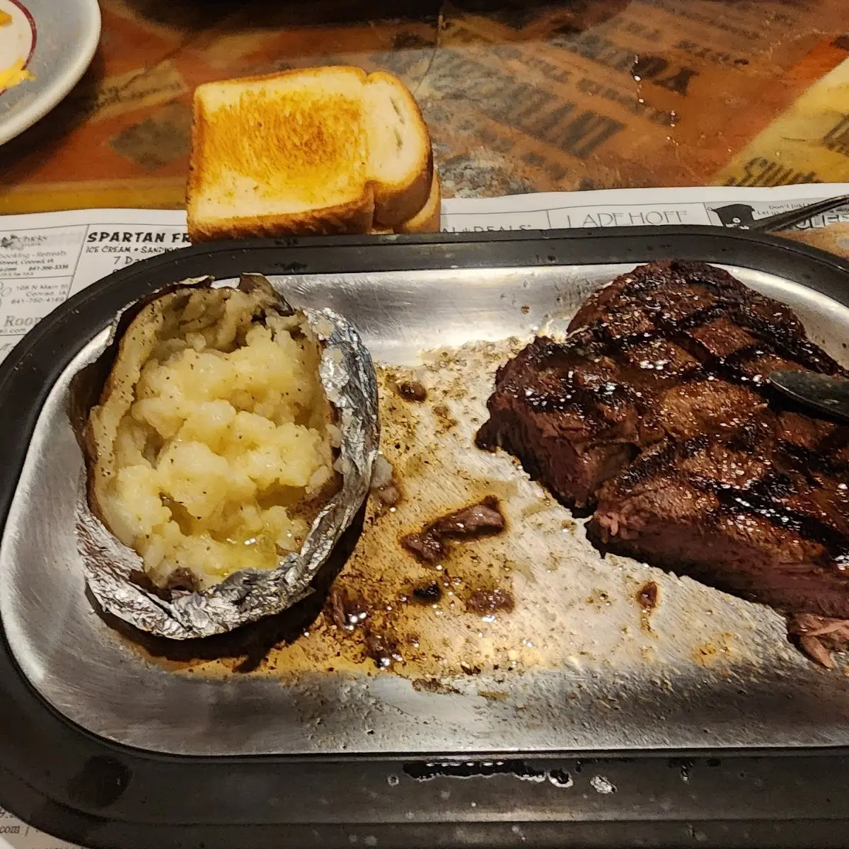 Ribeye Steak Dinner