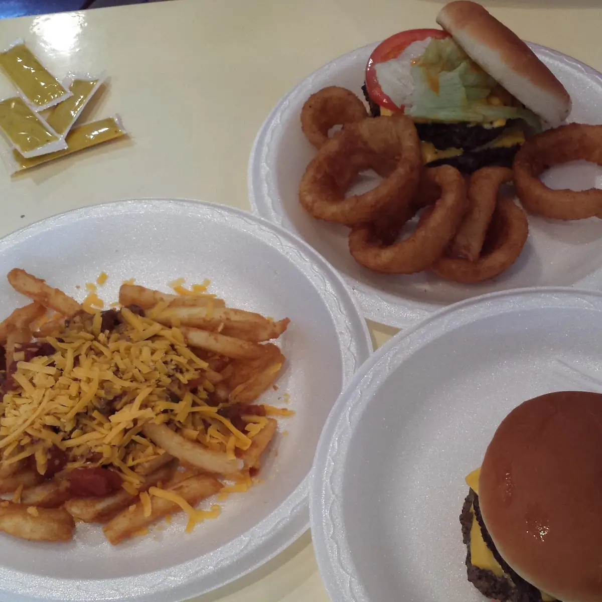 Fries and Onion Rings