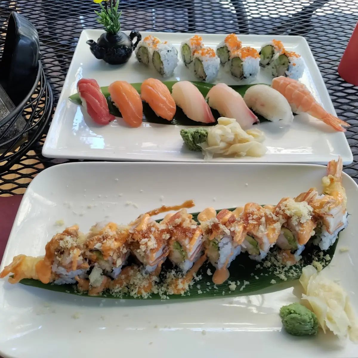 Sushi Combination with Monster Roll