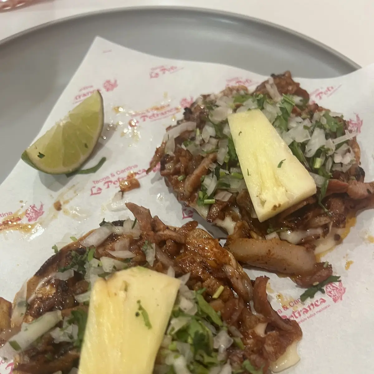Beef and Pineapple Street Tacos