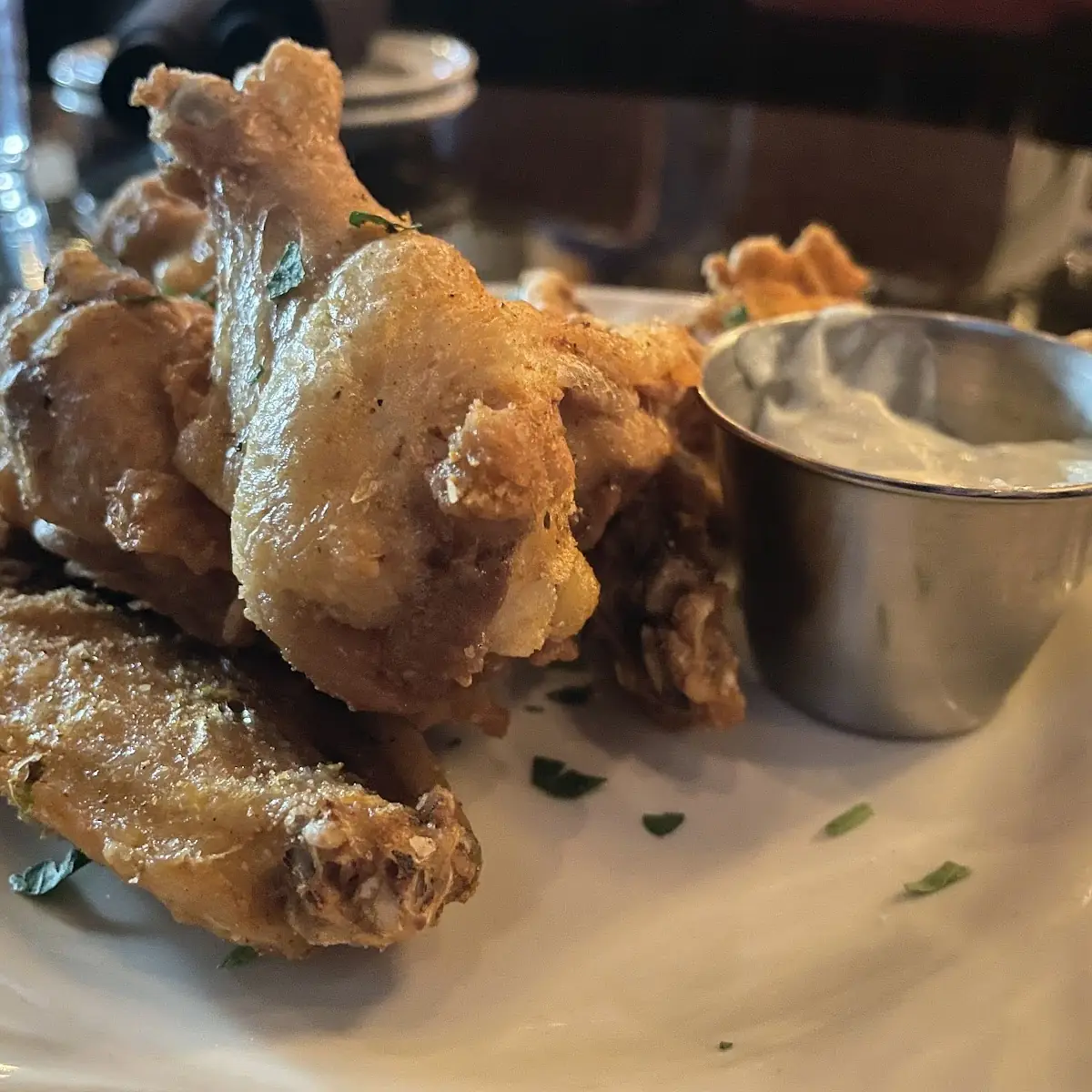 Cajun Fried Chicken Wings