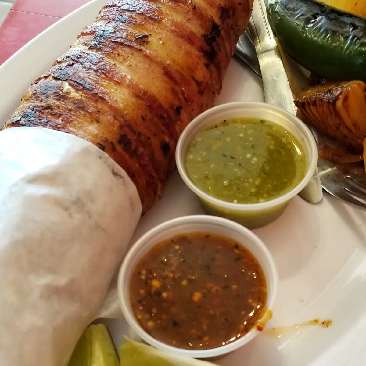Bacon Wrapped Burrito Supreme
