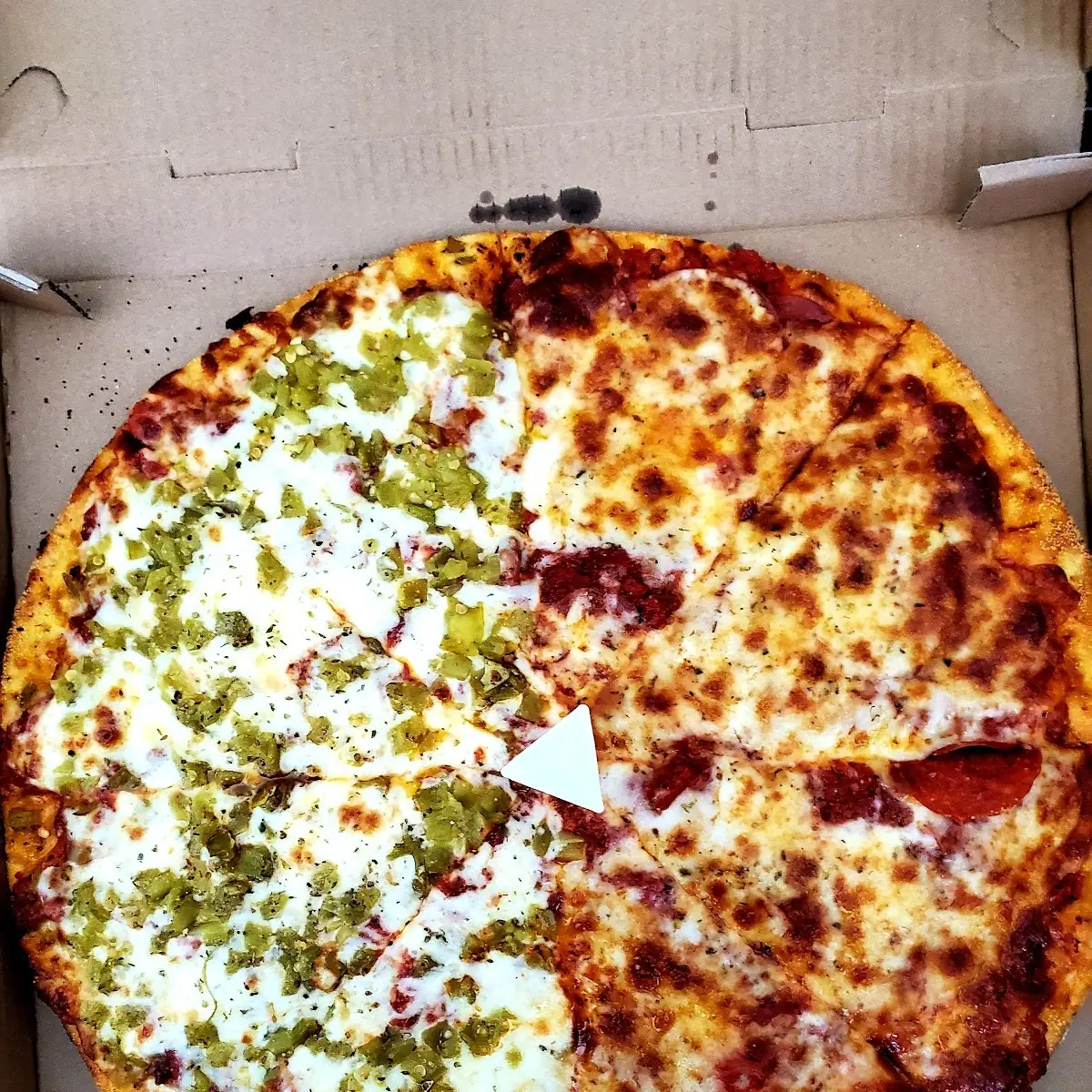 Chorizo Pepperoni Pizza