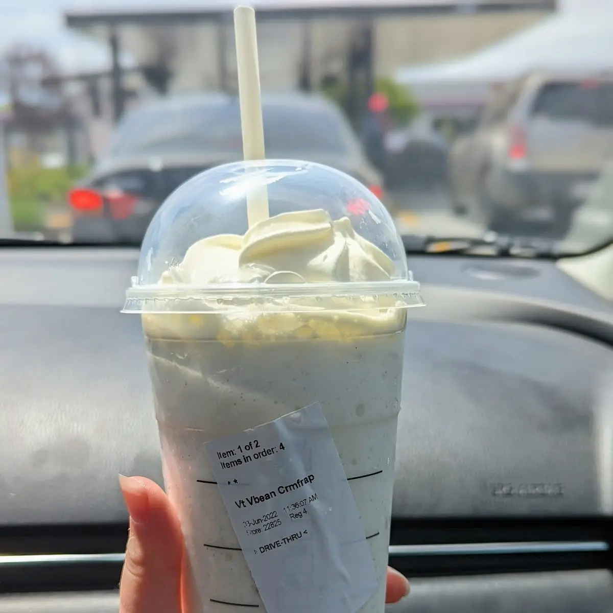 Vanilla Bean Creme Frappuccino