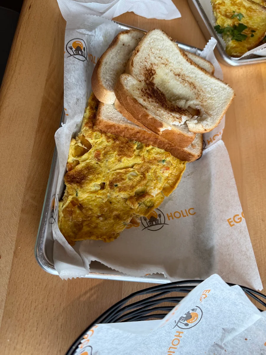 Omelette Toast, Eggholic - Indian Street Food