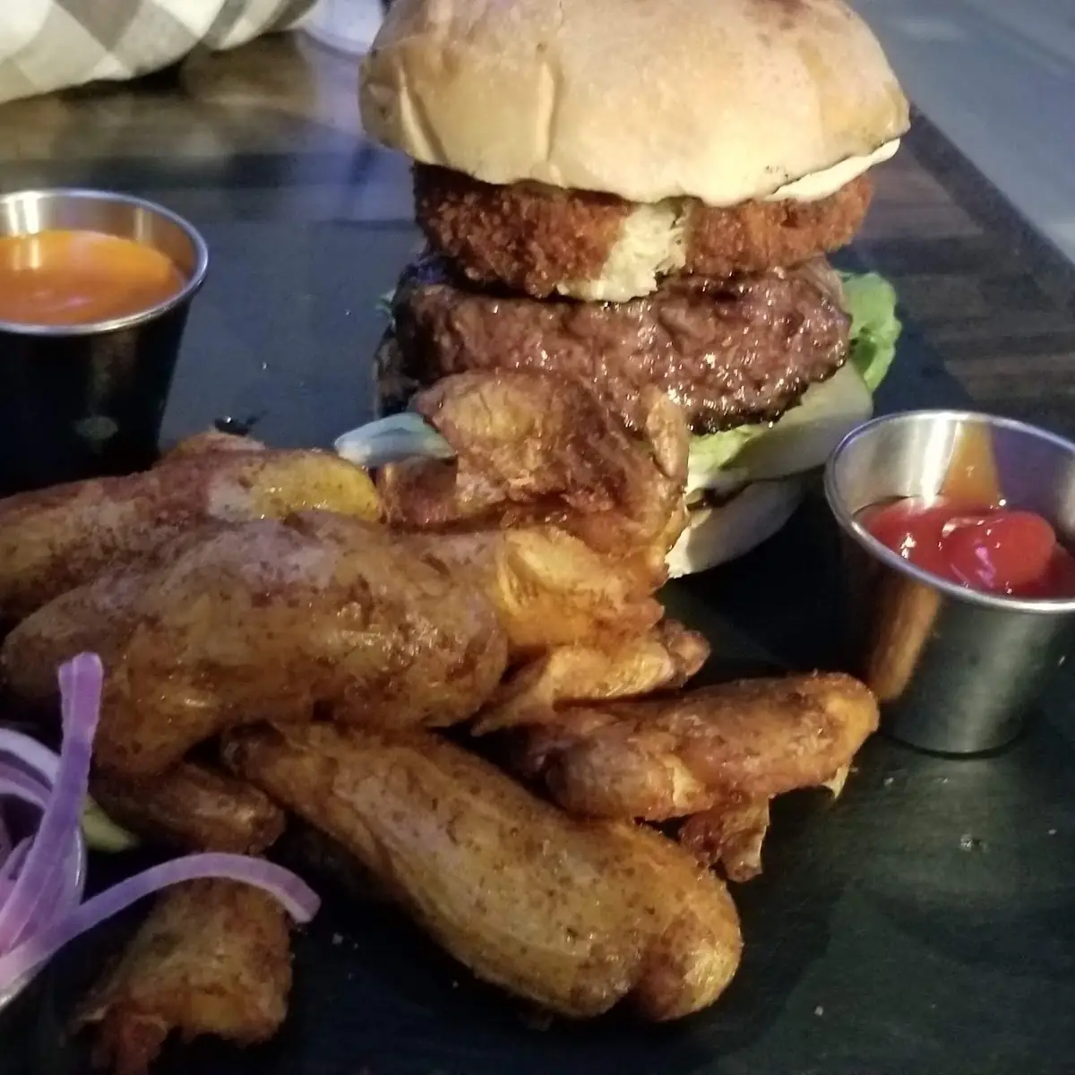 Surf and Turf Burger