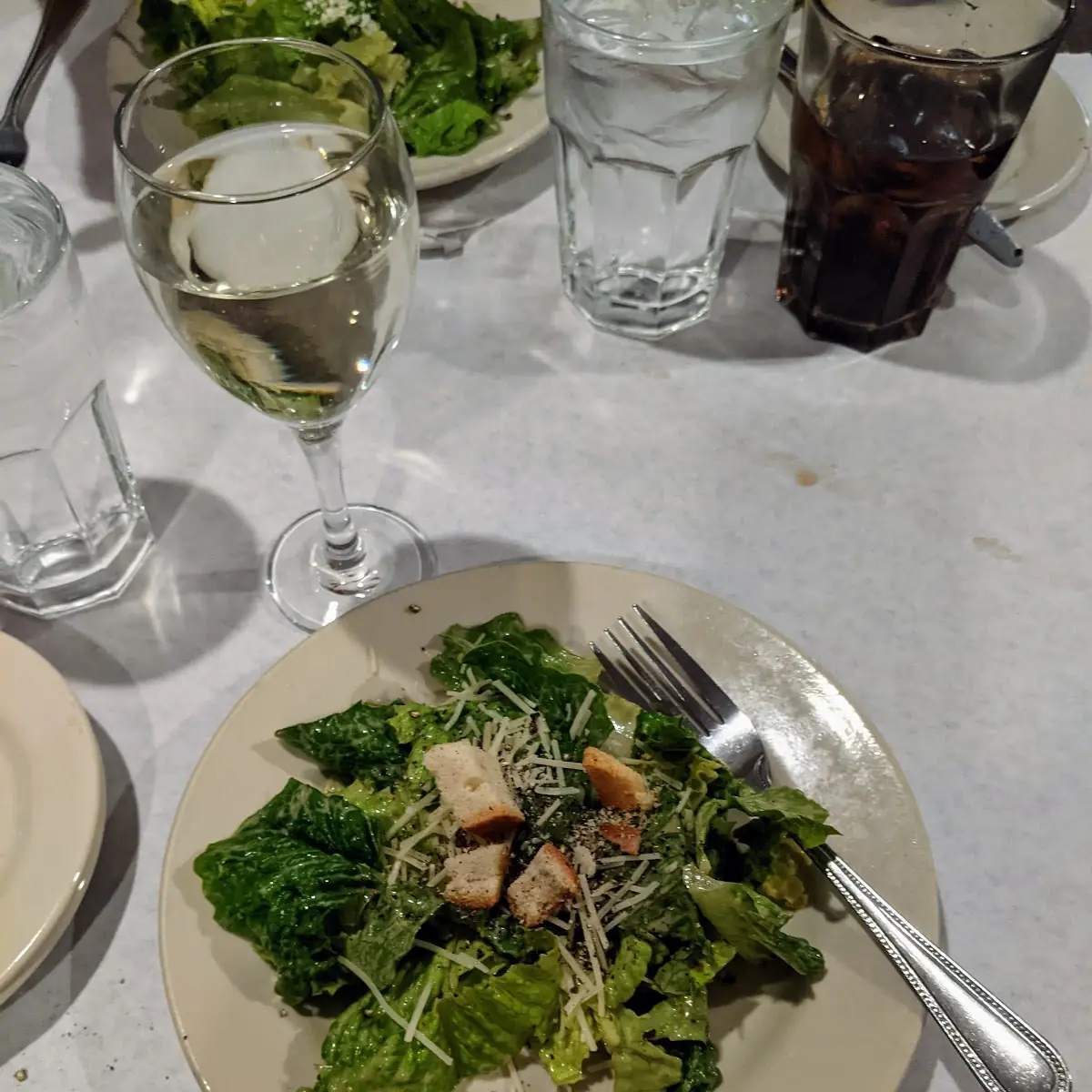 Cesar Salad with Croutons