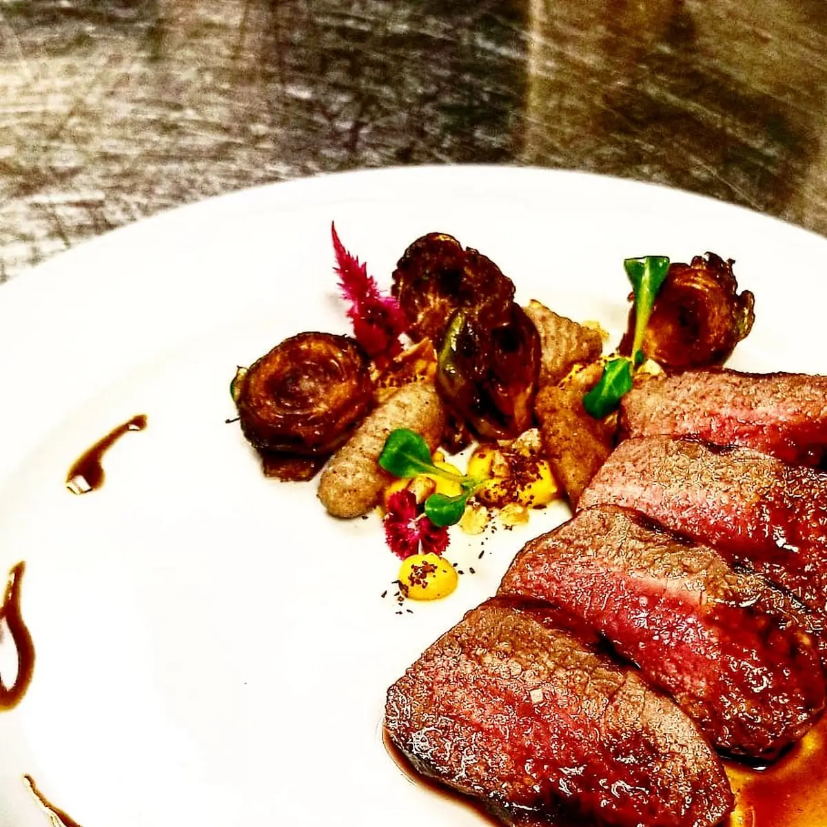 Honey Glazed Duck Breast