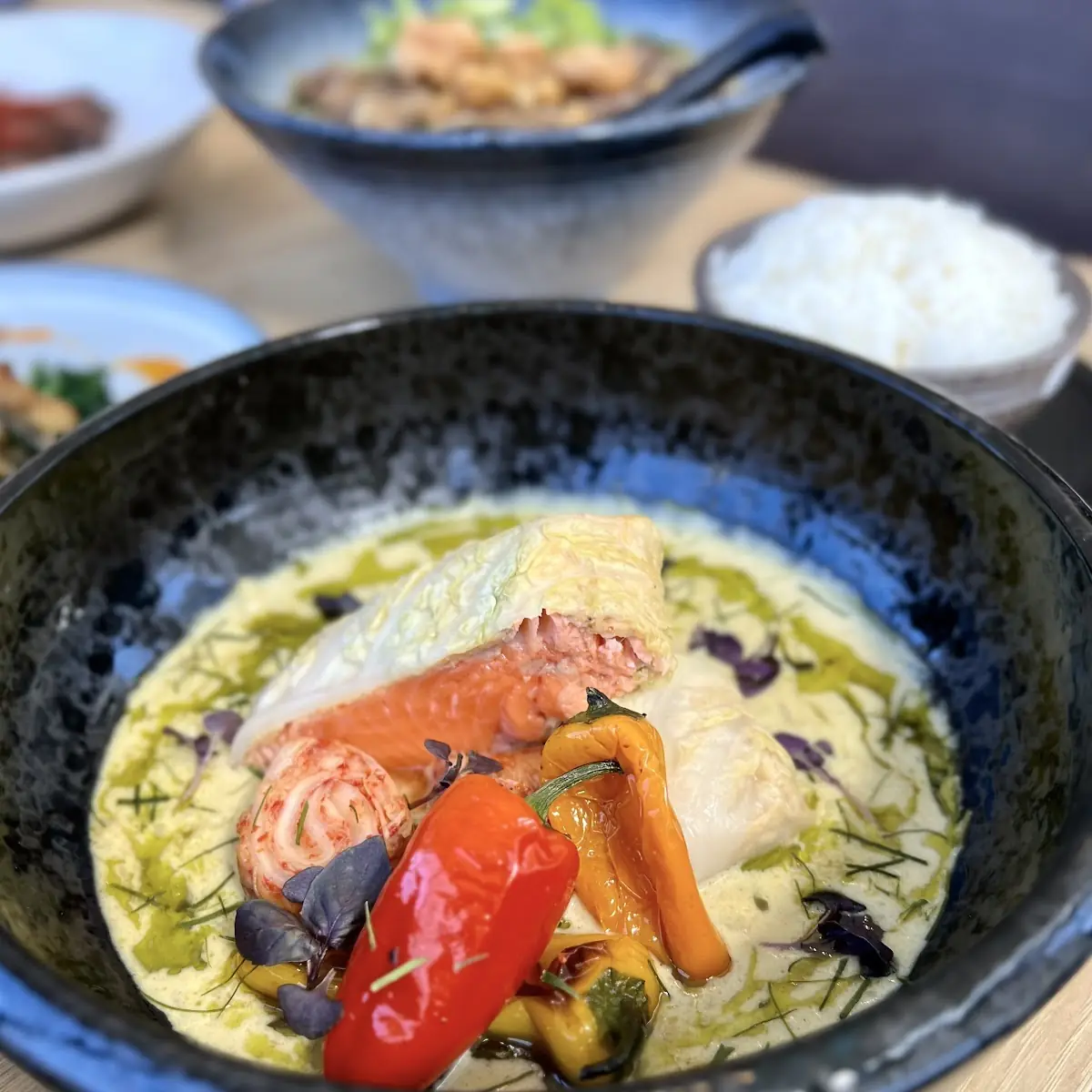 King Salmon Green Curry