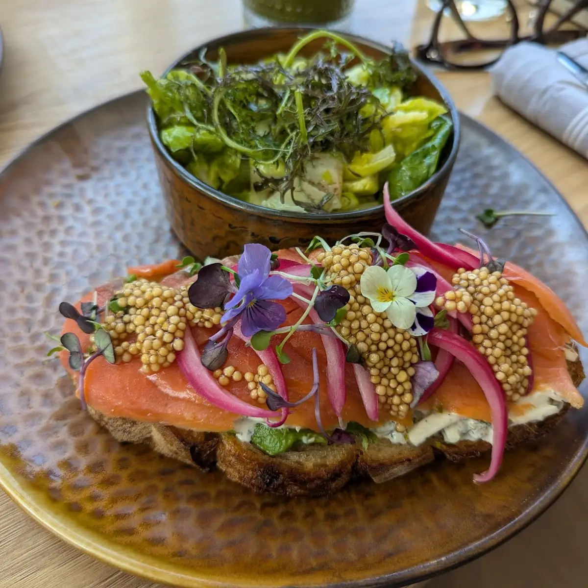 Smoked Salmon Toast