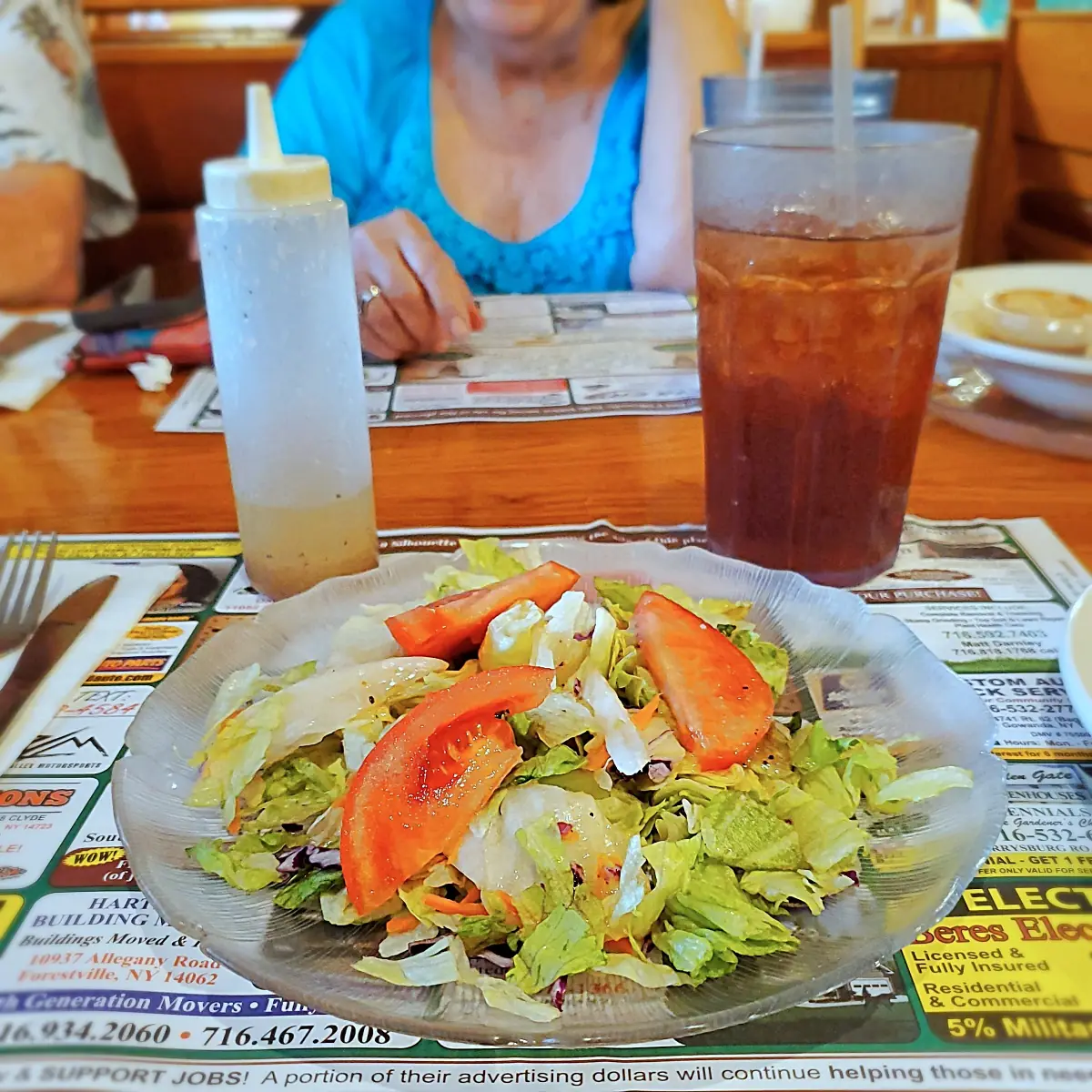 Dinner Salad with House Italian Dressing