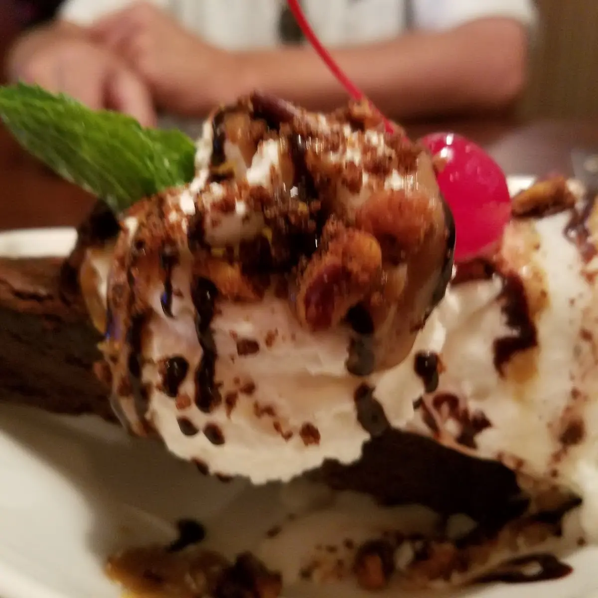 Chocolate Brownie Sundae