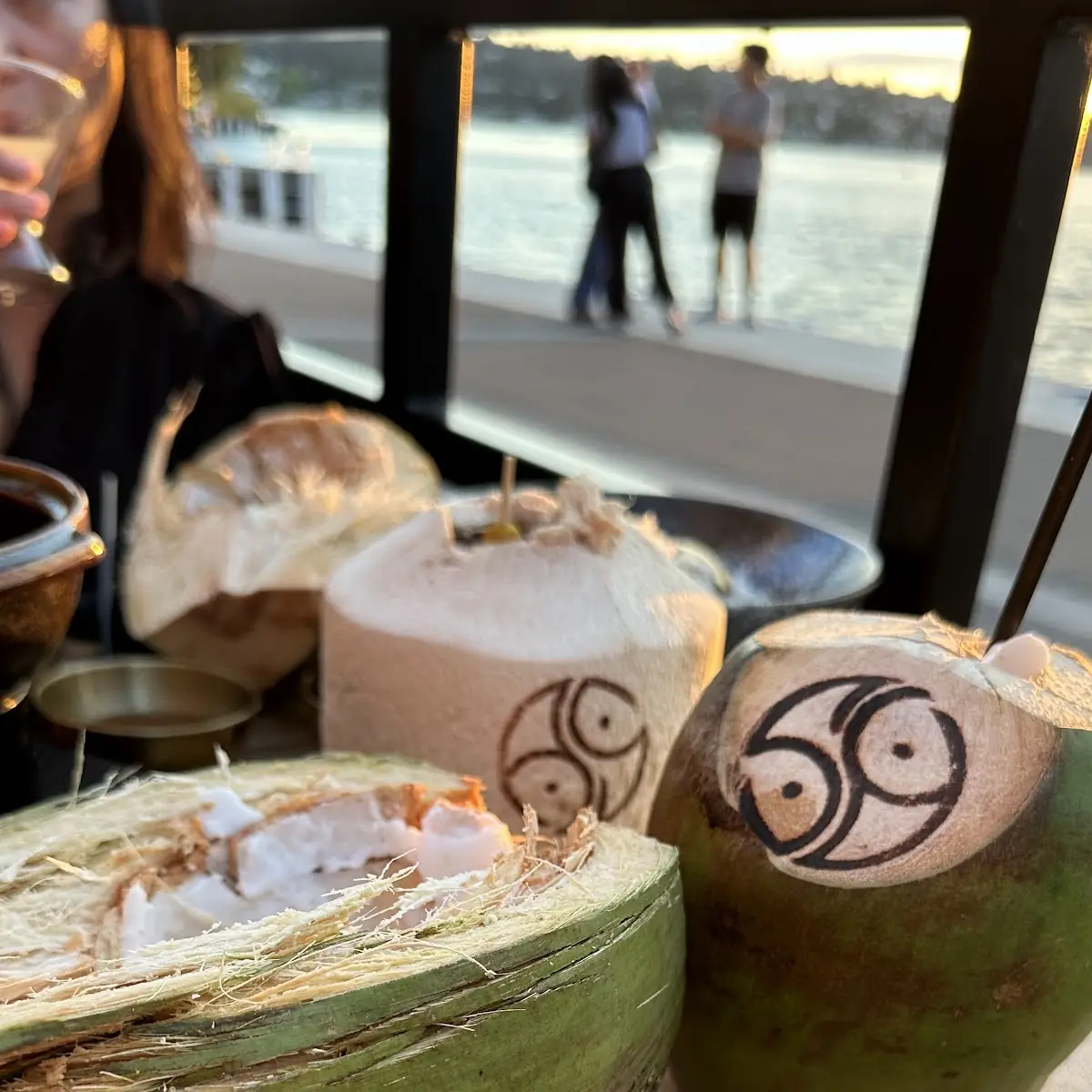 Fresh Young Green Coconut